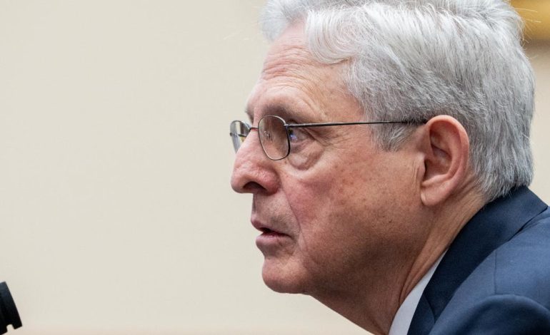 DOJ won’t prosecute Garland for contempt of Congress charges