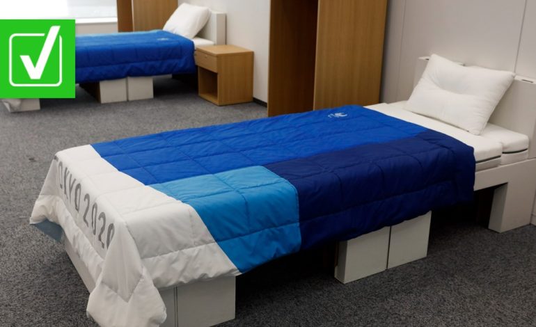 Cardboard beds at Olympics are real, but they aren’t ‘anti-sex’