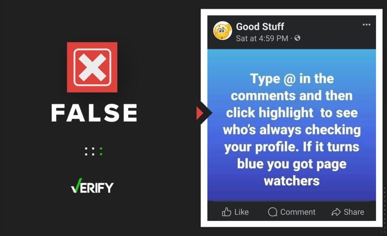 What the Facebook @highlight function does