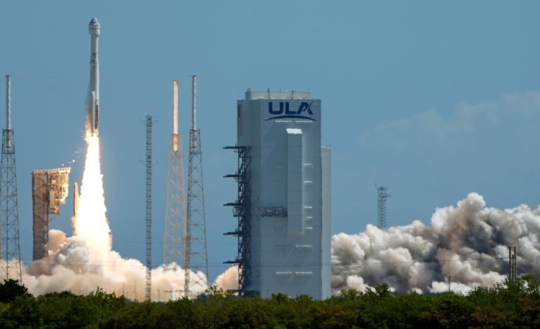 Boeing launches astronauts to space for 1st time on Starliner