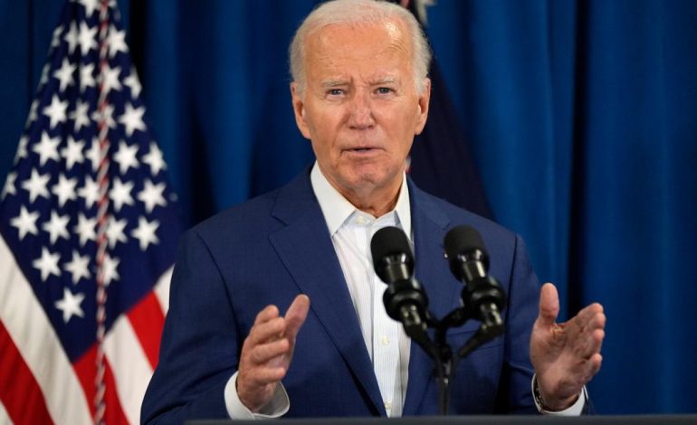 President Biden reacts to Trump rally shooting