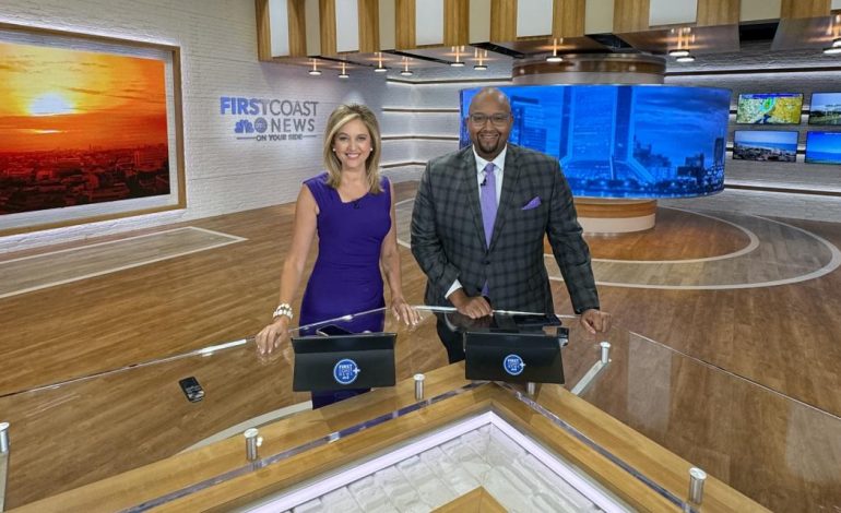 First Coast News unveils modern, innovative new studio design