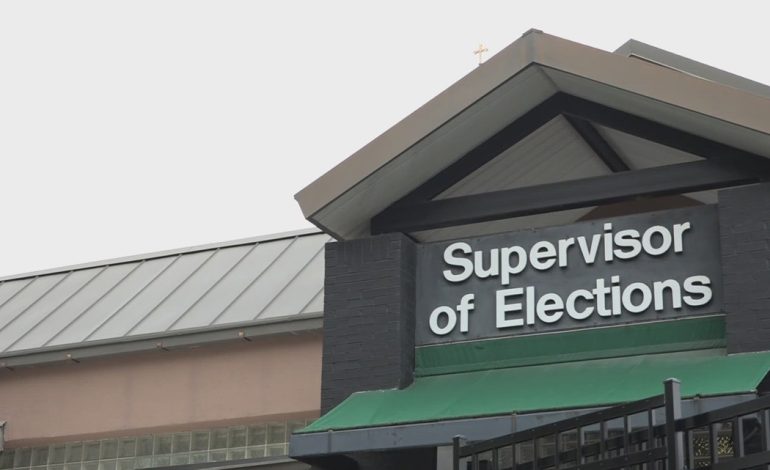Start of early voting in Duval County pushed back due to Debby