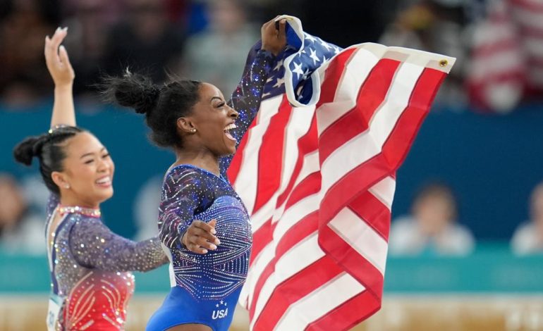 How did Simone Biles, Suni Lee do in balance beam finals?